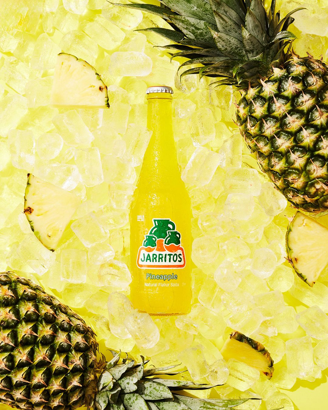 Jarritos Ananas sodavand med friske ananas